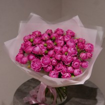 Букет кущових троянд Bubble Gum